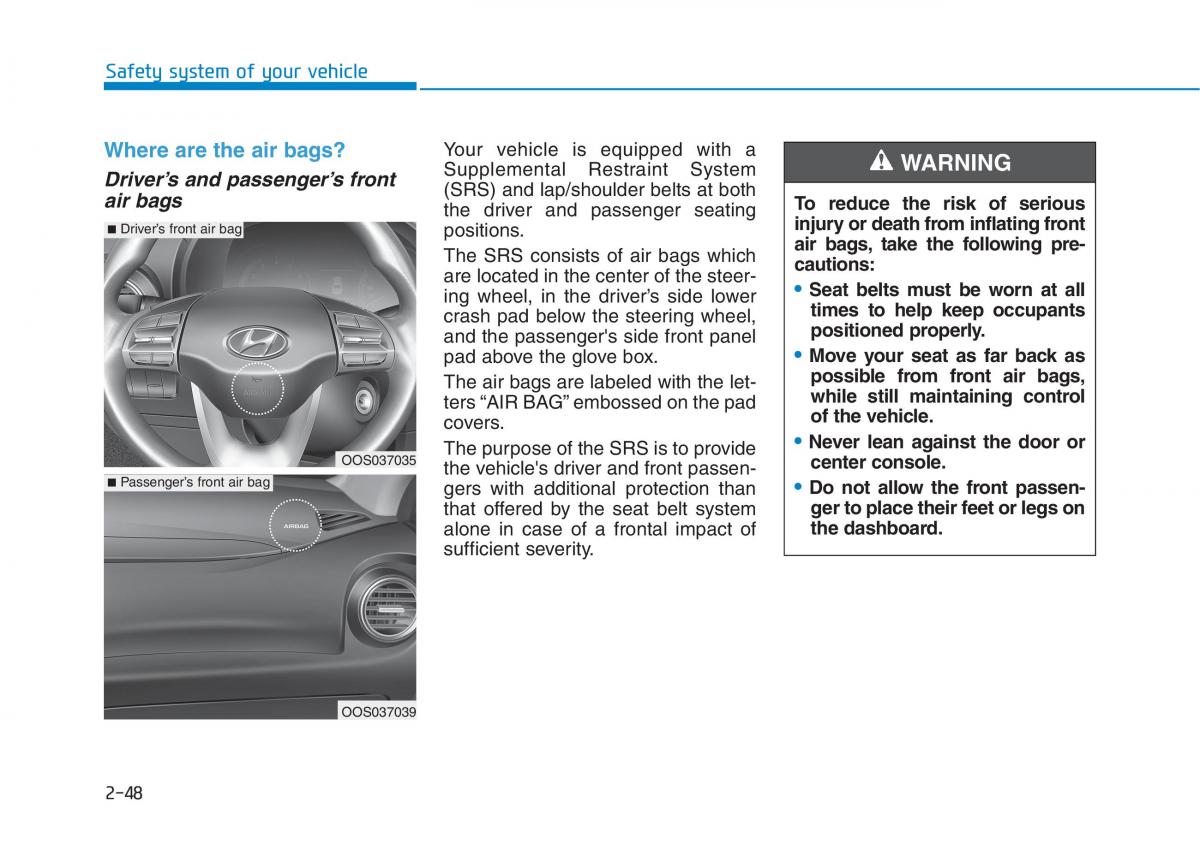 Hyundai Kona owners manual / page 67