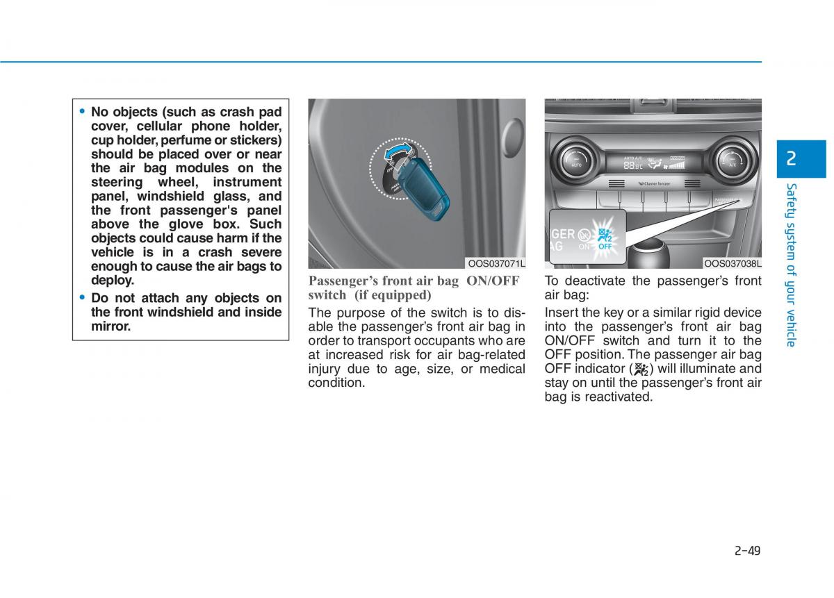 Hyundai Kona owners manual / page 68