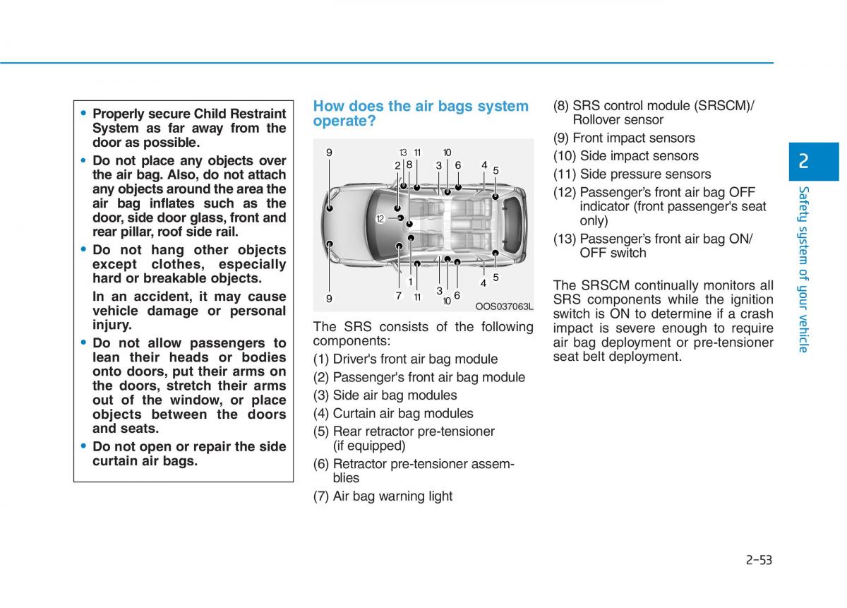 Hyundai Kona owners manual / page 72