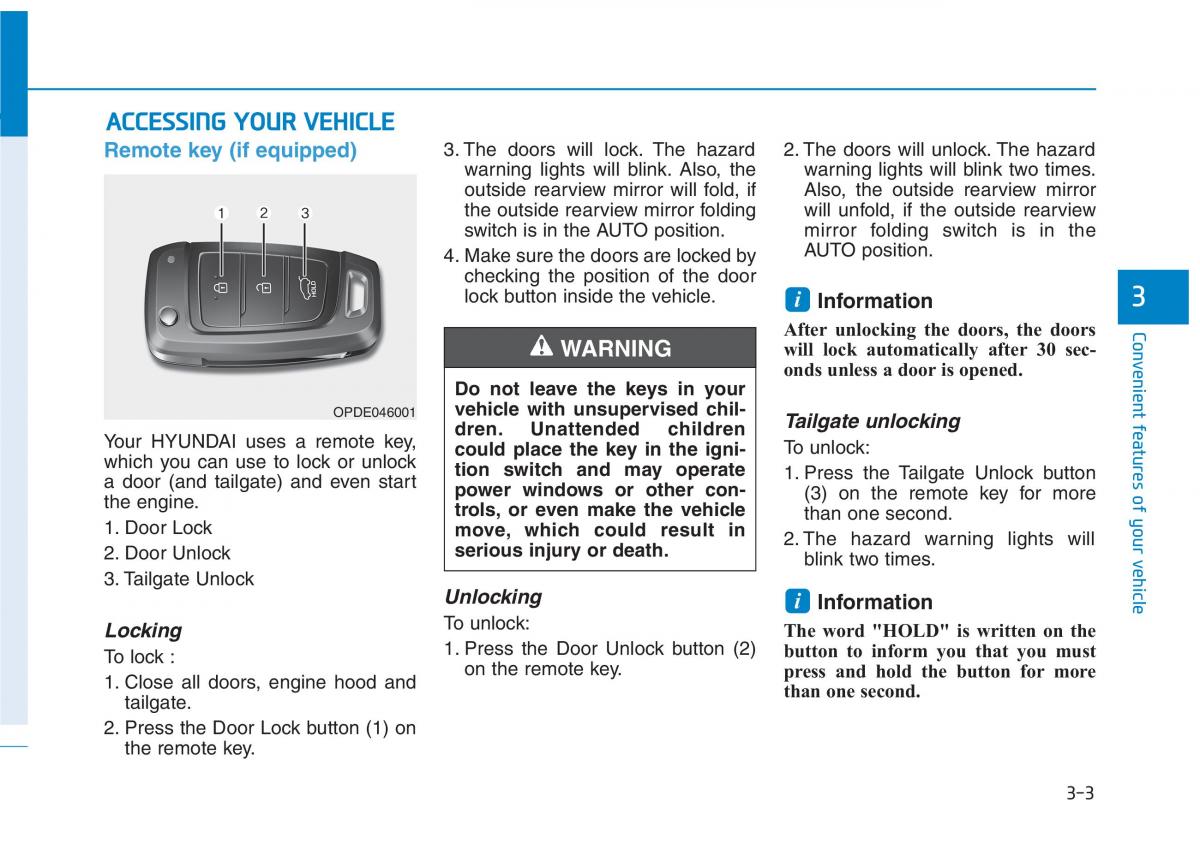 Hyundai Kona owners manual / page 86