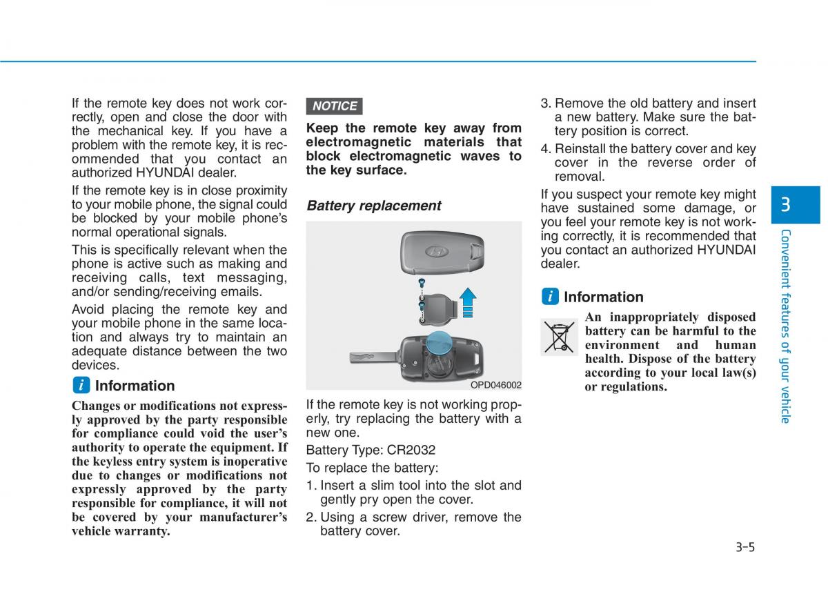 Hyundai Kona owners manual / page 88