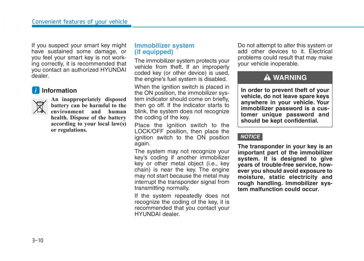 Hyundai Kona owners manual / page 93