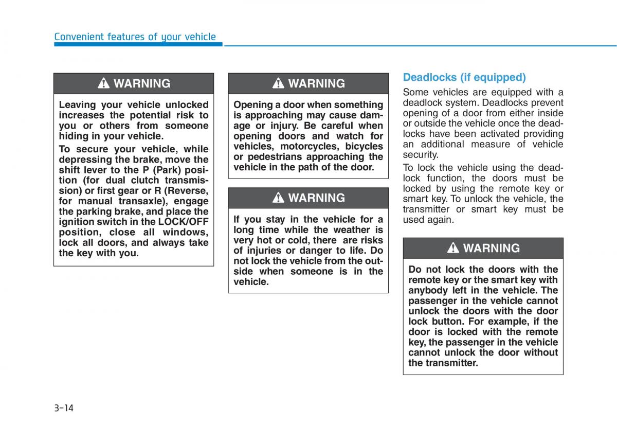 Hyundai Kona owners manual / page 97