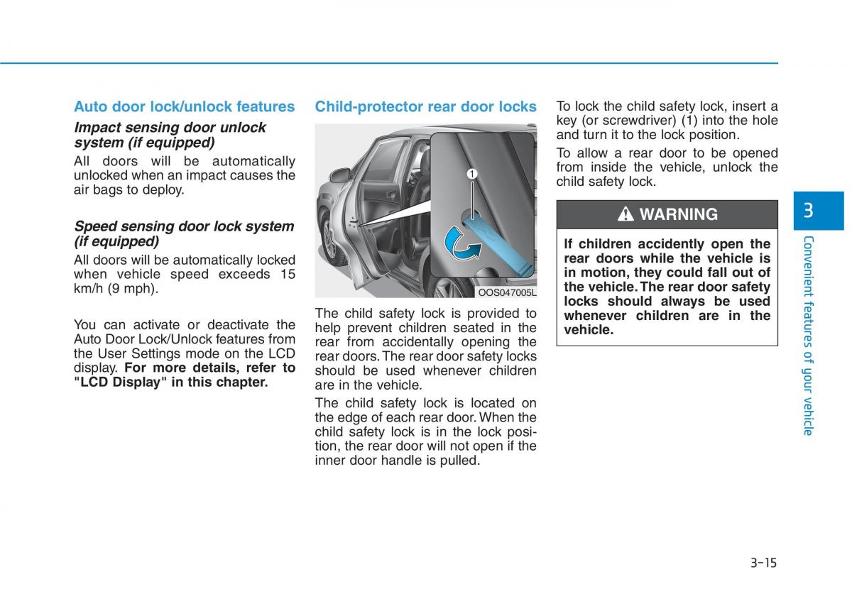 Hyundai Kona owners manual / page 98