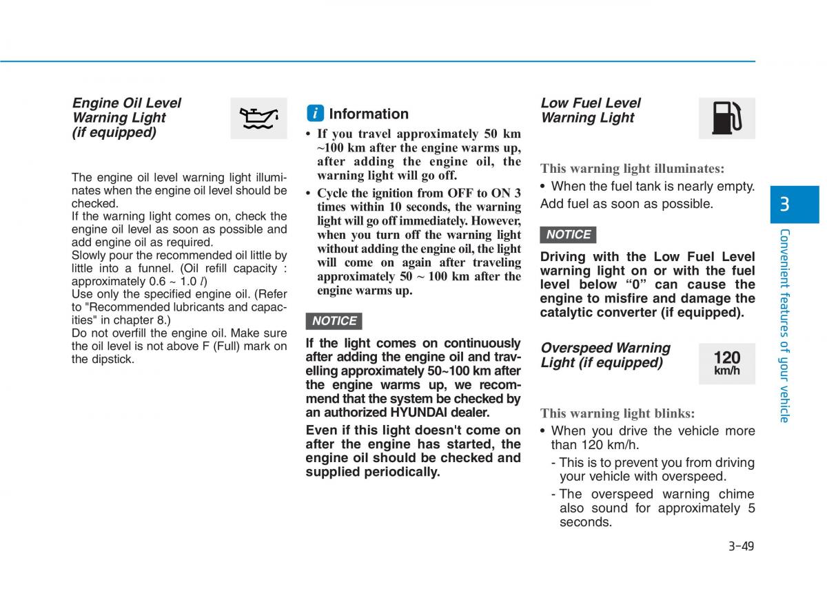 Hyundai Kona owners manual / page 132