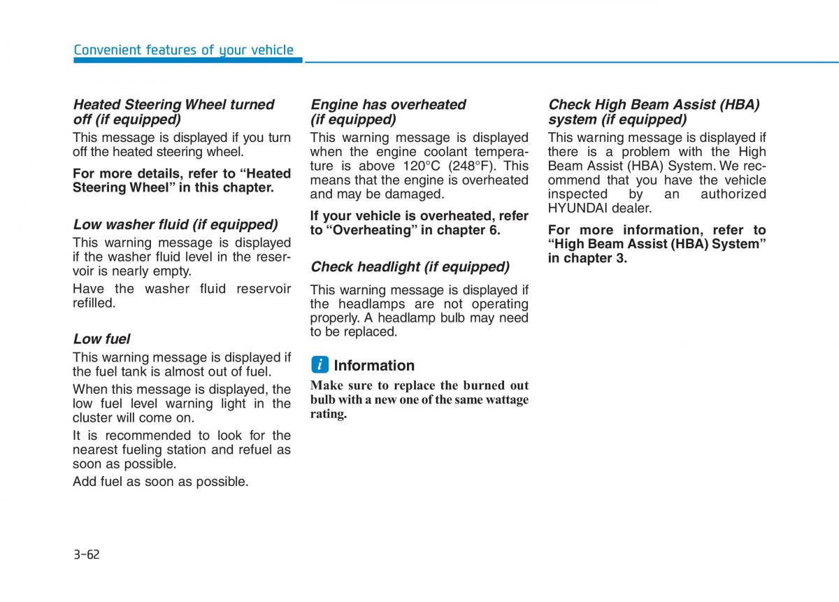 Hyundai Kona owners manual / page 145