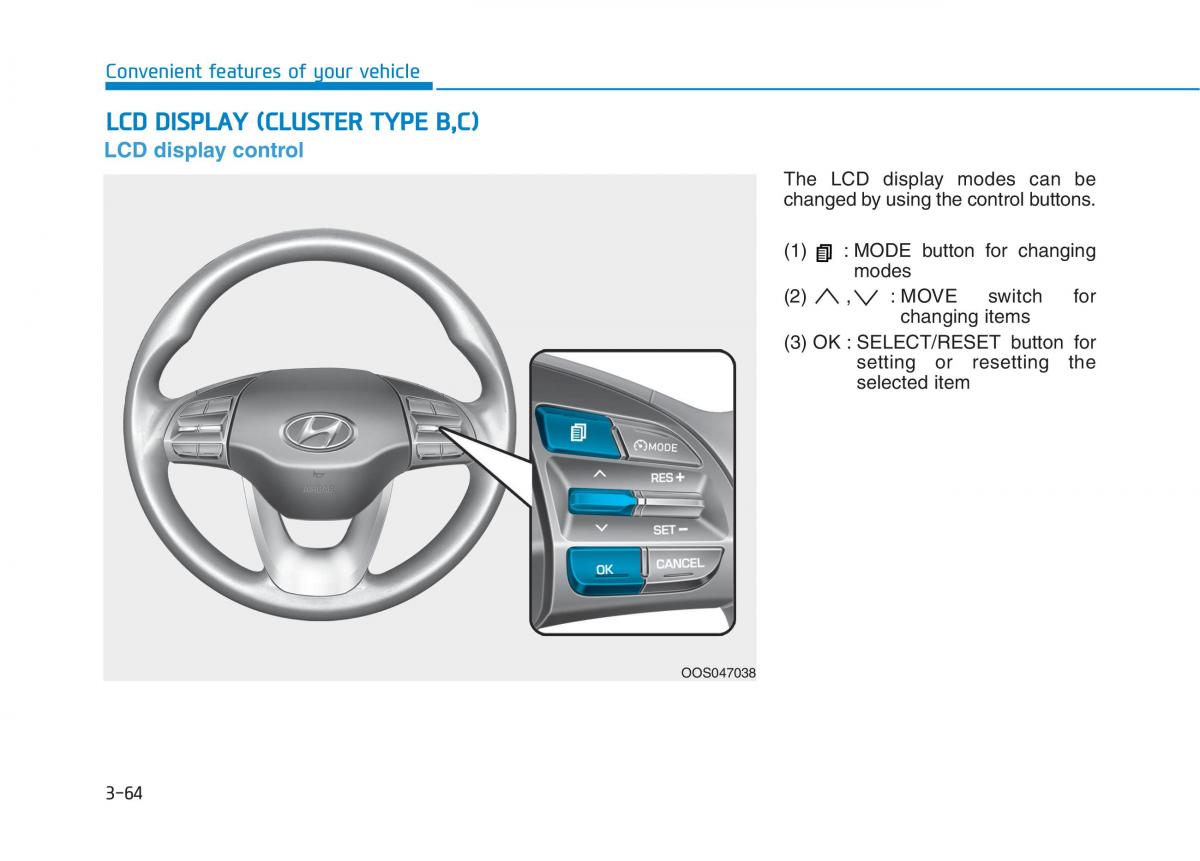 Hyundai Kona owners manual / page 147