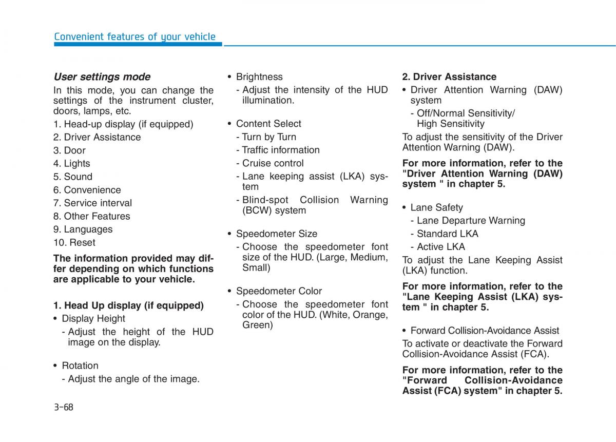 Hyundai Kona owners manual / page 151