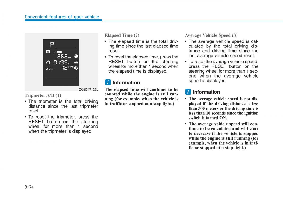 Hyundai Kona owners manual / page 157