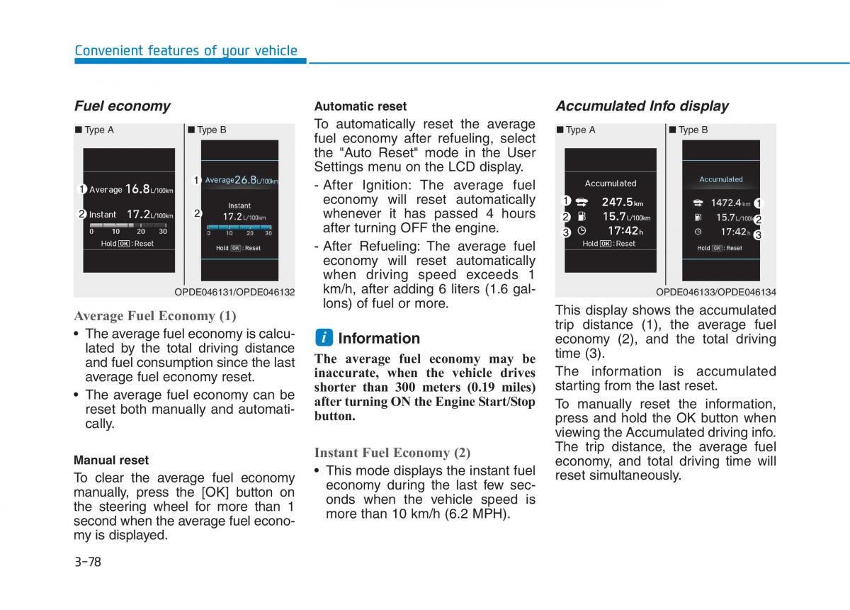 Hyundai Kona owners manual / page 161