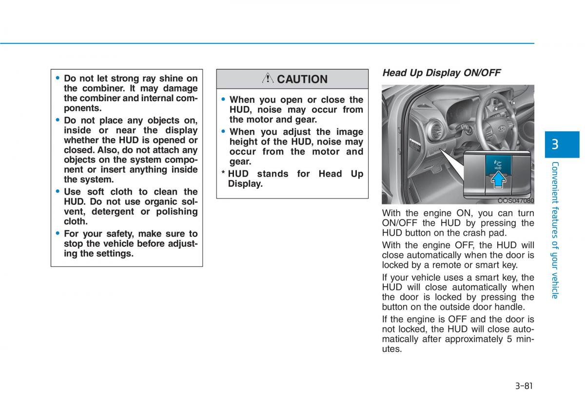 Hyundai Kona owners manual / page 164