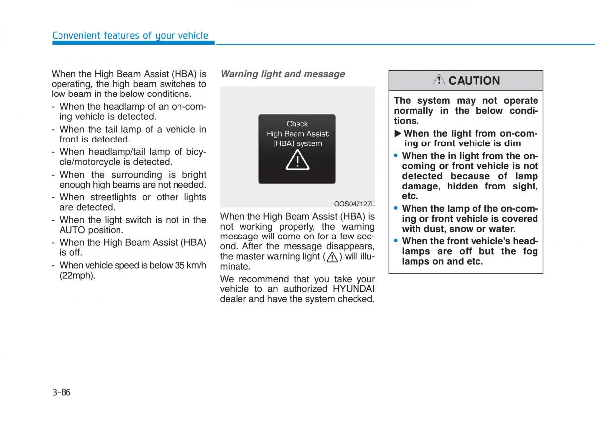 Hyundai Kona owners manual / page 169