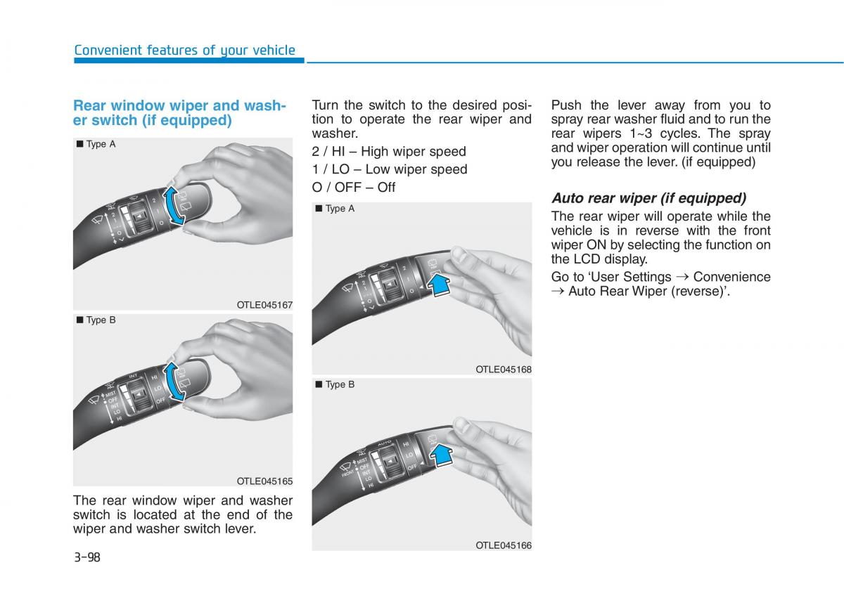 Hyundai Kona owners manual / page 181