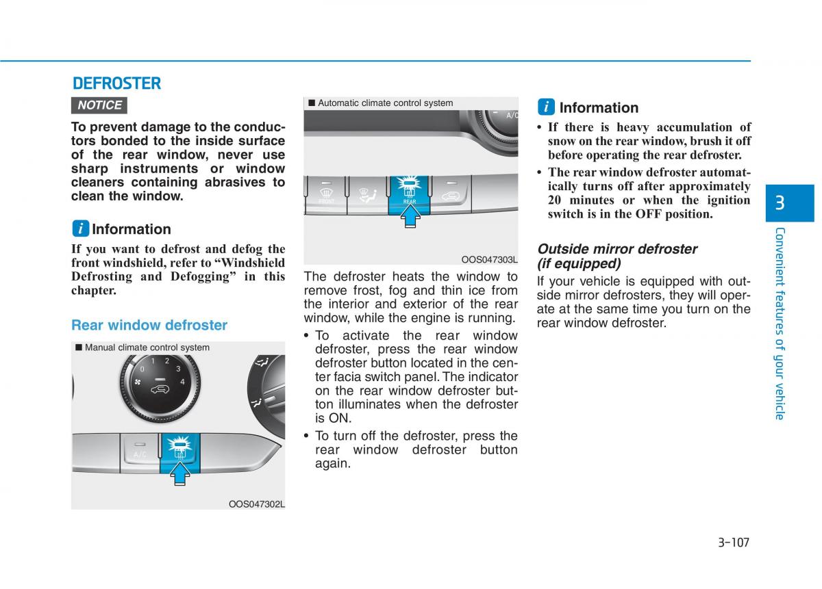 Hyundai Kona owners manual / page 190