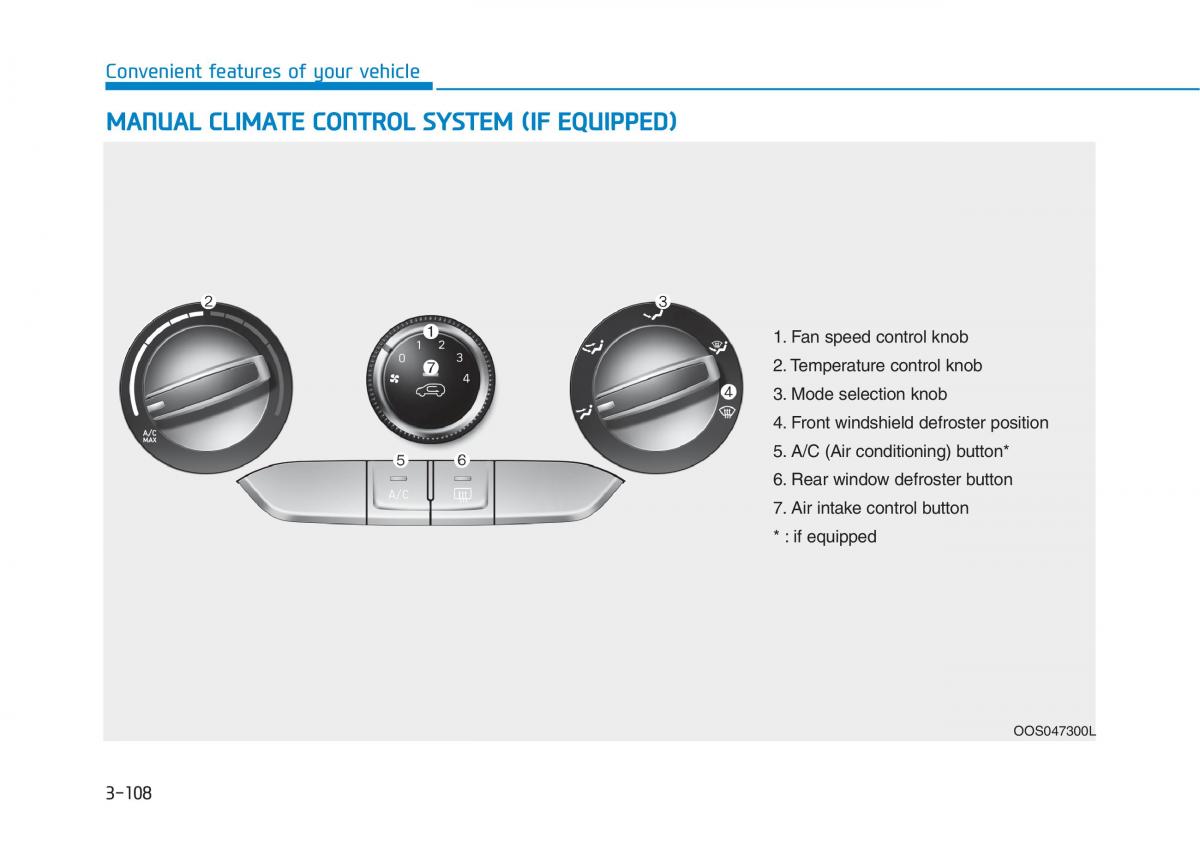 Hyundai Kona owners manual / page 191