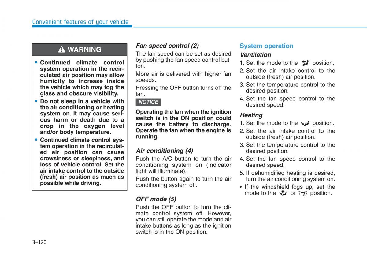 Hyundai Kona owners manual / page 203