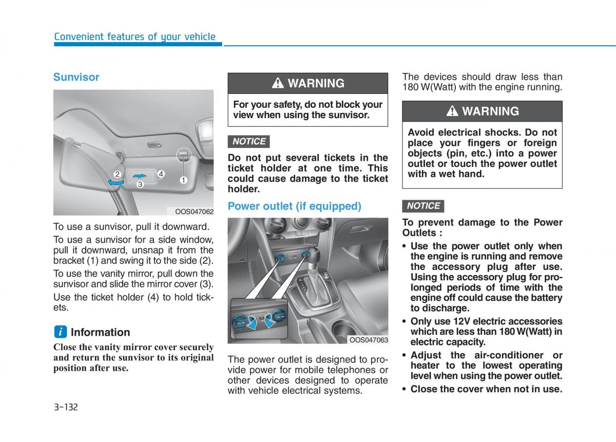 Hyundai Kona owners manual / page 215