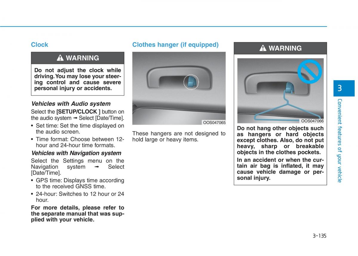 Hyundai Kona owners manual / page 218