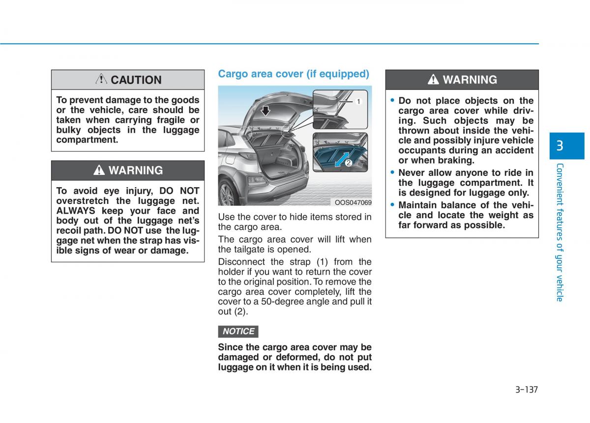 Hyundai Kona owners manual / page 220