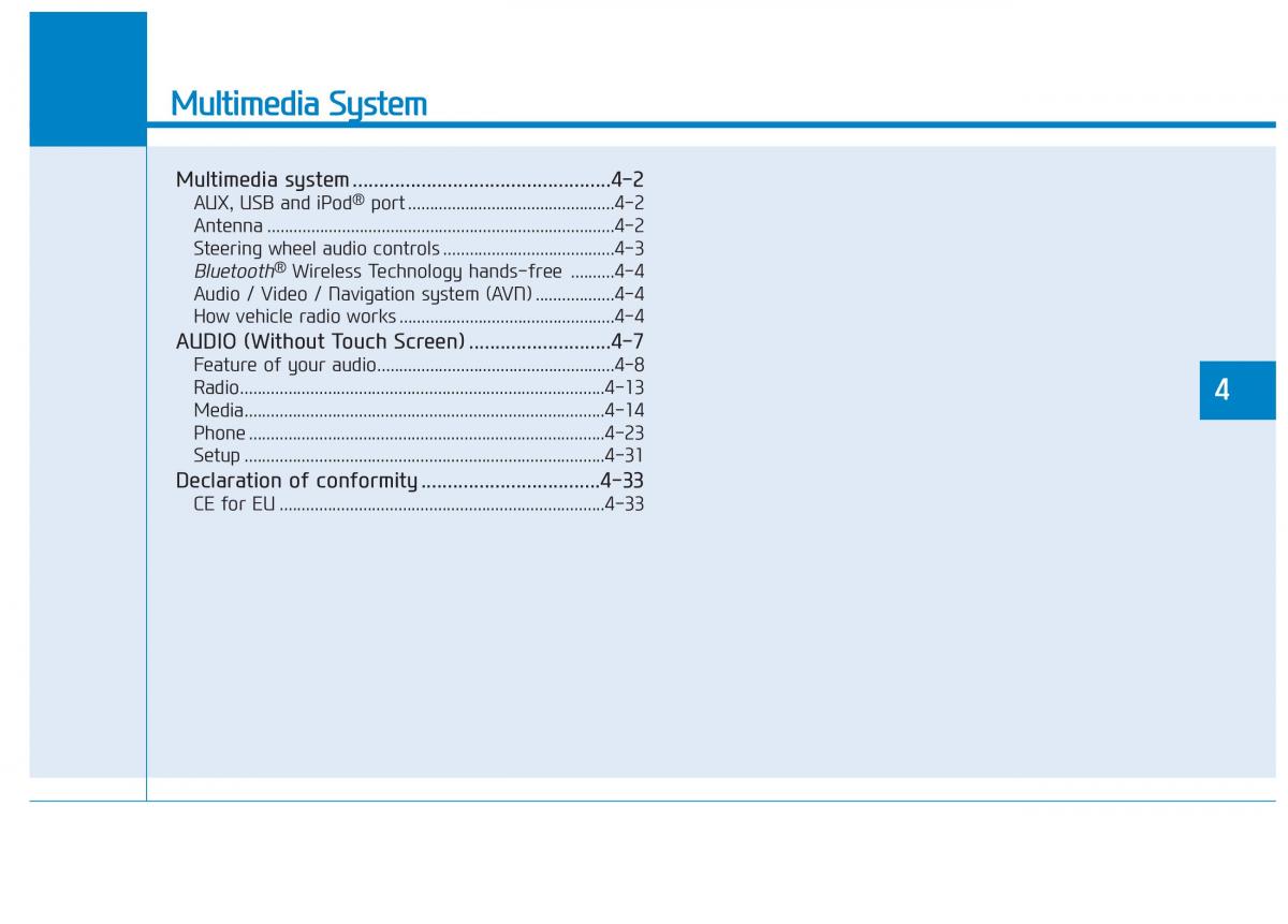 Hyundai Kona owners manual / page 222