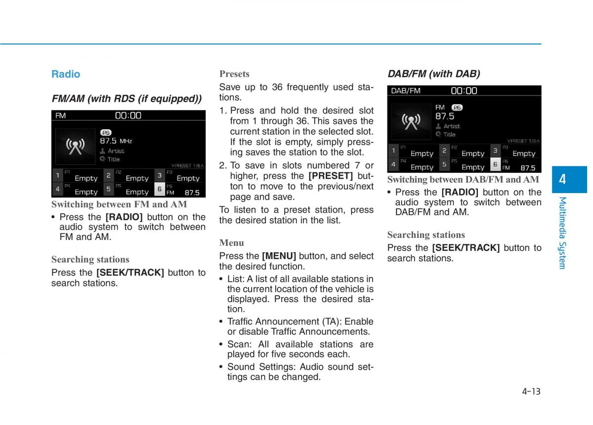 Hyundai Kona owners manual / page 234