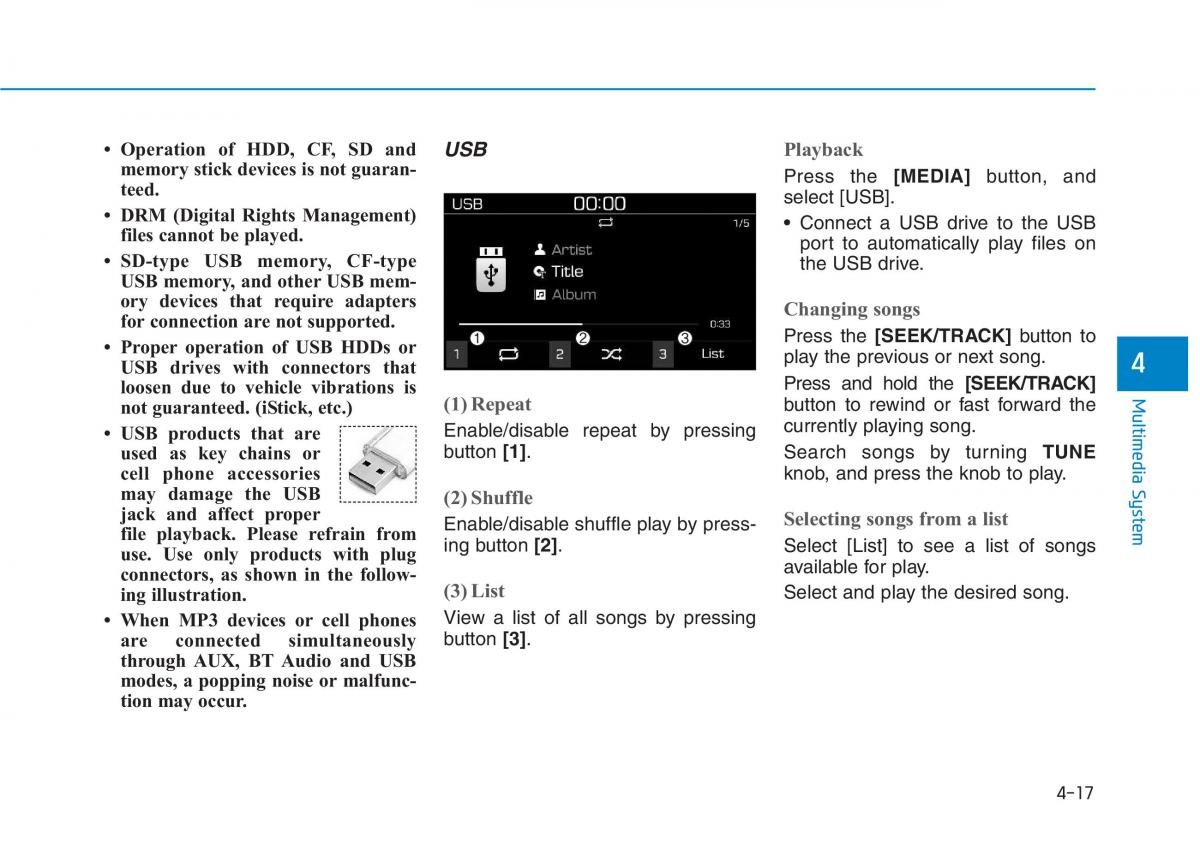 Hyundai Kona owners manual / page 238