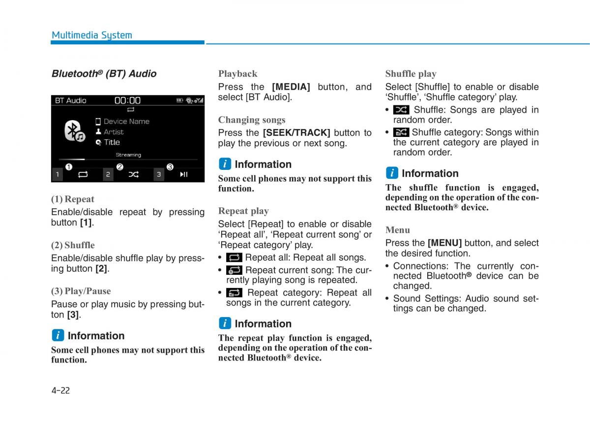 Hyundai Kona owners manual / page 243