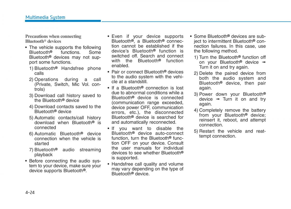 Hyundai Kona owners manual / page 245