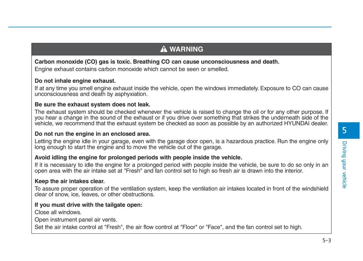 Hyundai Kona owners manual / page 257