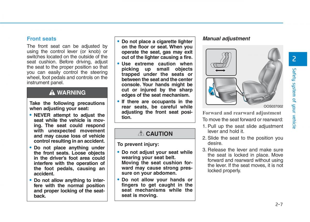 Hyundai Kona owners manual / page 26