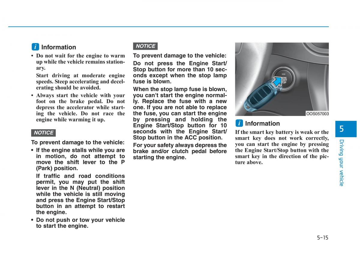 Hyundai Kona owners manual / page 269