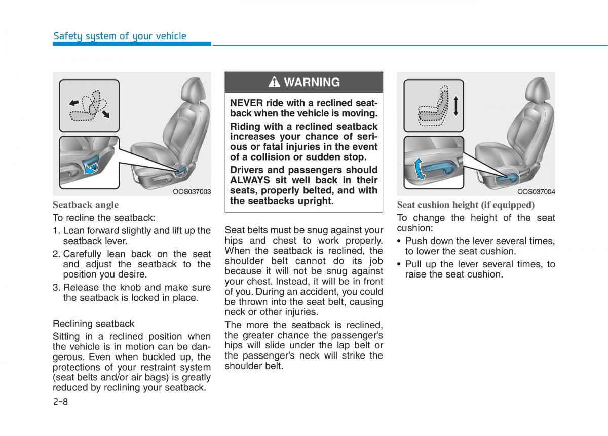 Hyundai Kona owners manual / page 27