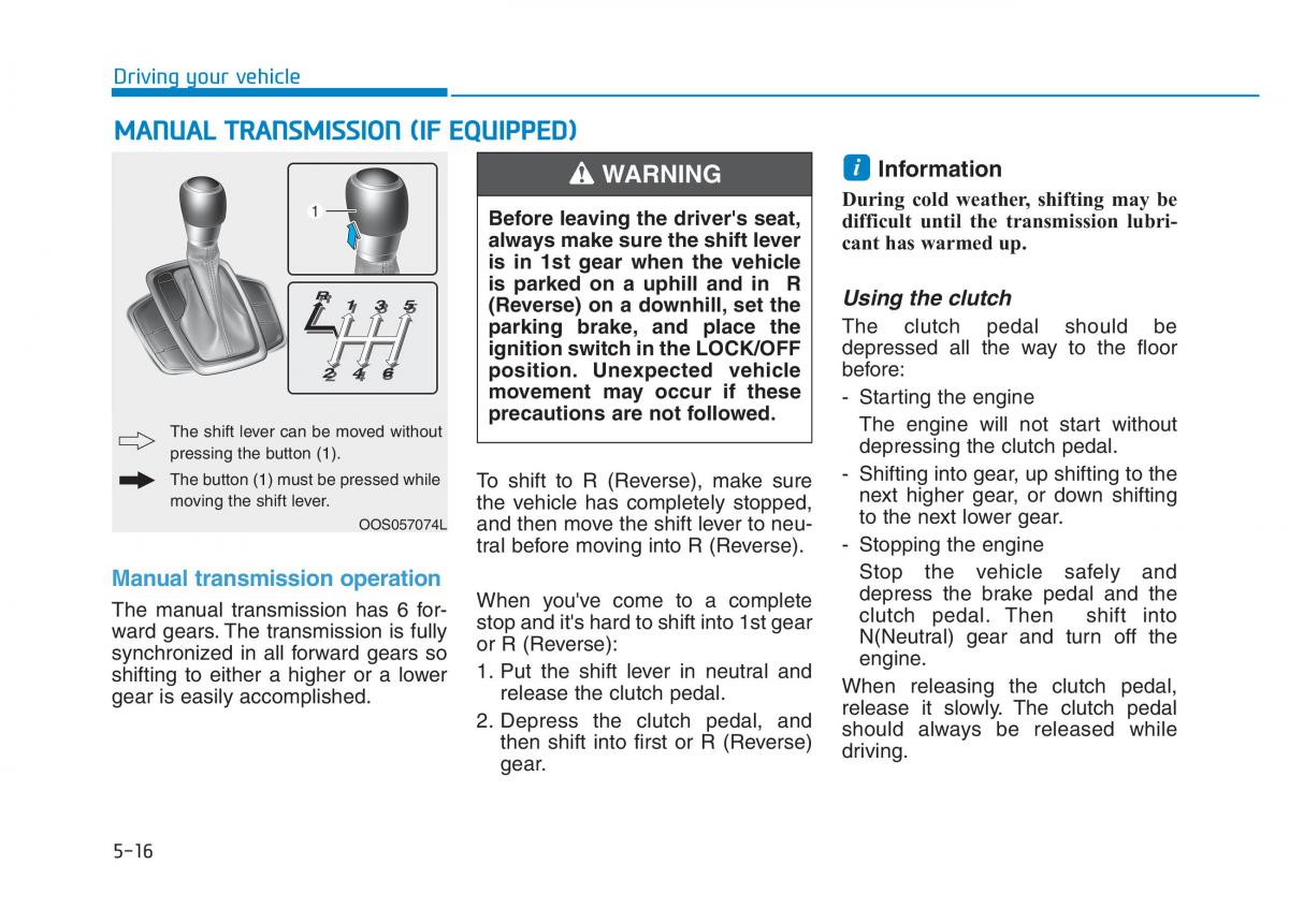 Hyundai Kona owners manual / page 270