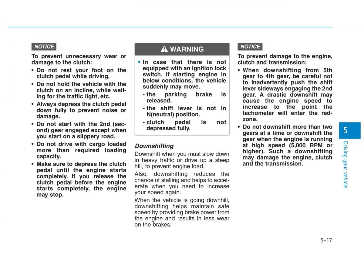 Hyundai Kona owners manual / page 271