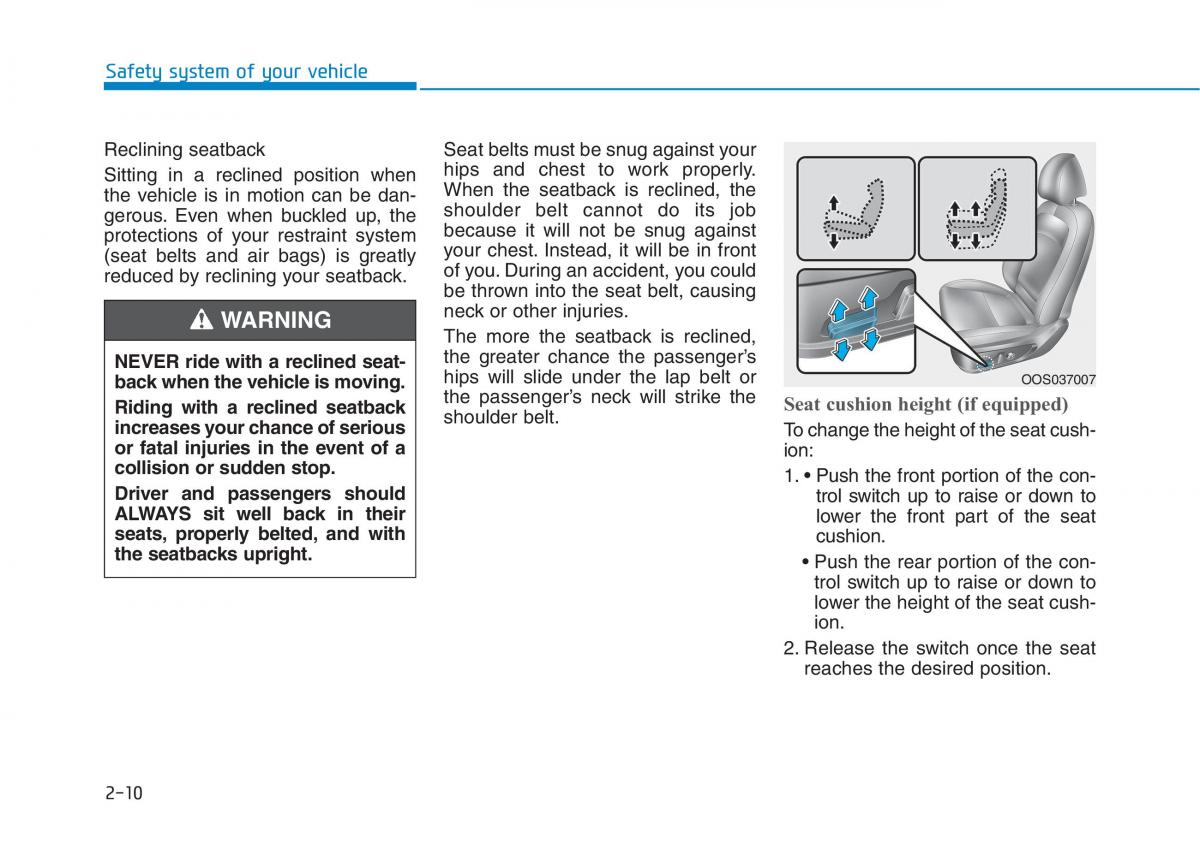 Hyundai Kona owners manual / page 29