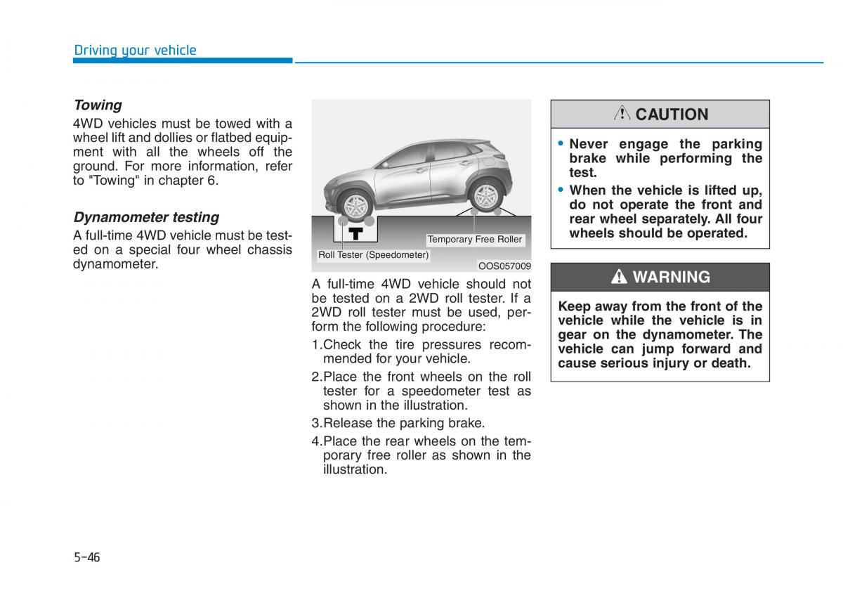 Hyundai Kona owners manual / page 300