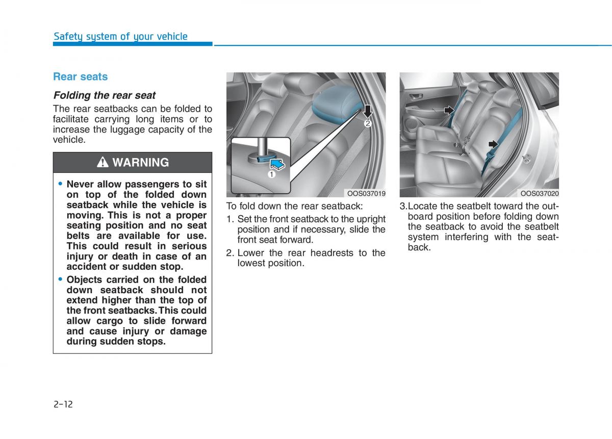 Hyundai Kona owners manual / page 31