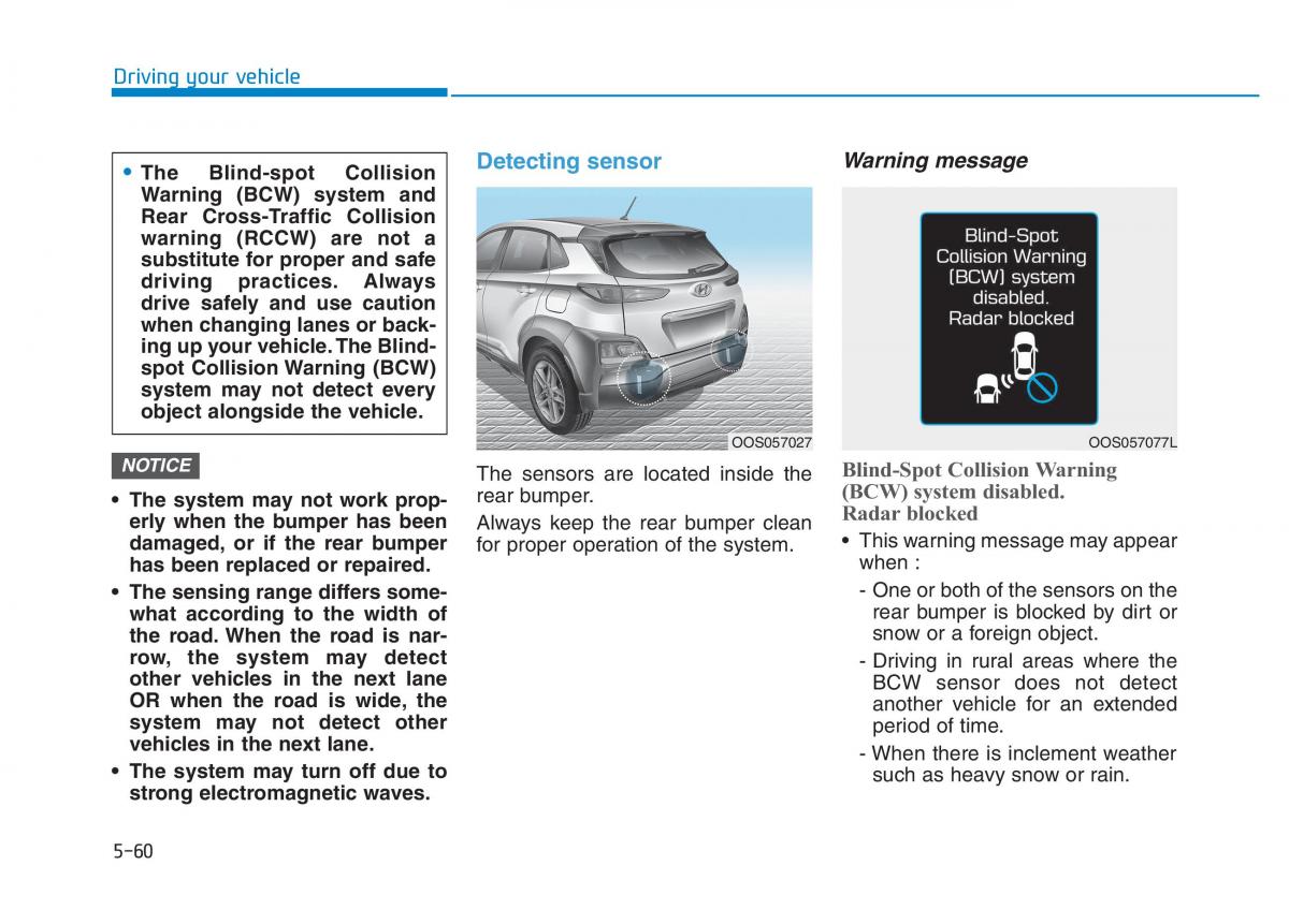 Hyundai Kona owners manual / page 314