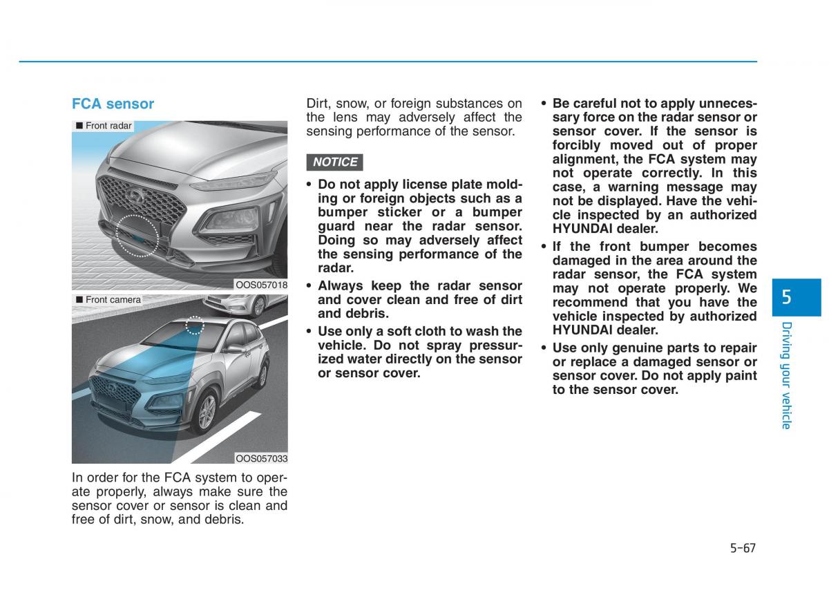 Hyundai Kona owners manual / page 321