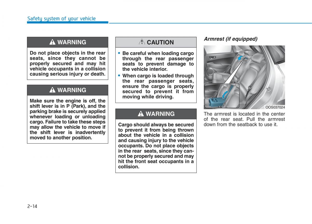 Hyundai Kona owners manual / page 33