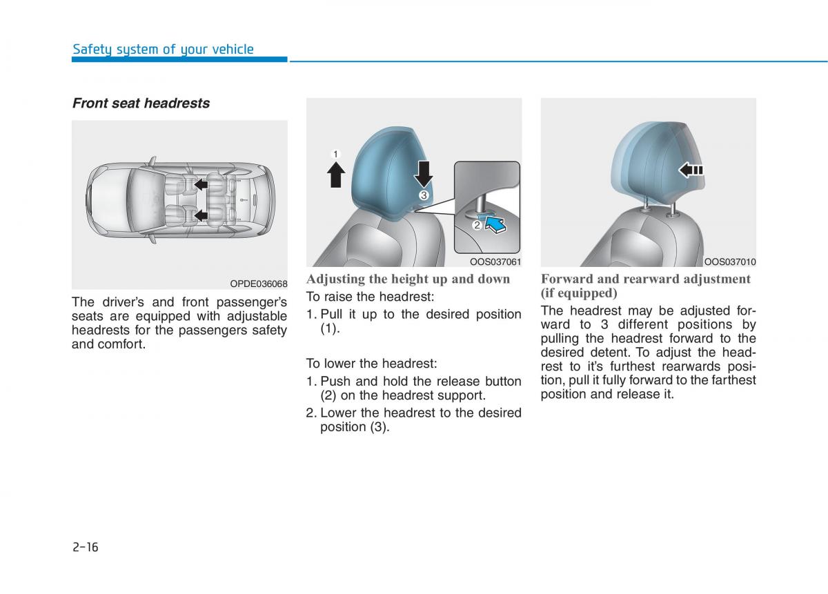 Hyundai Kona owners manual / page 35