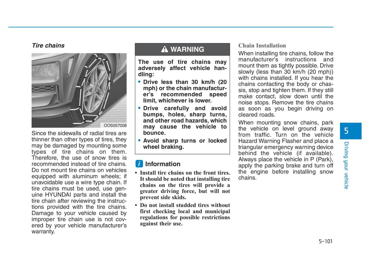 Hyundai Kona owners manual / page 355