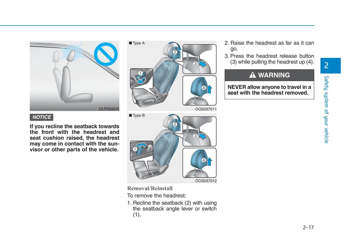 Hyundai Kona owners manual / page 36