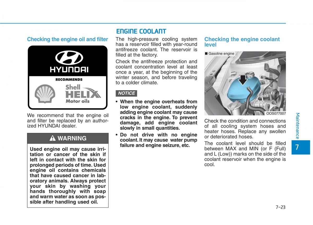 Hyundai Kona owners manual / page 435