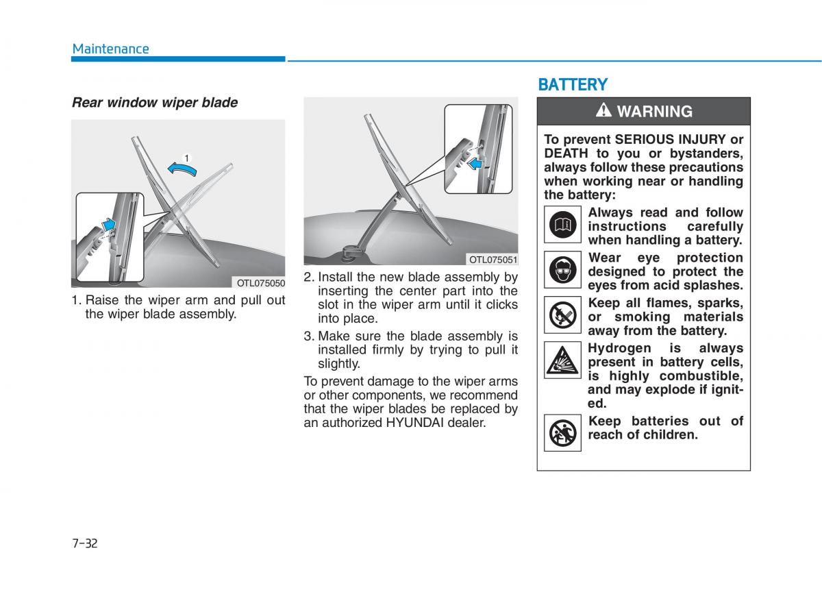 Hyundai Kona owners manual / page 444