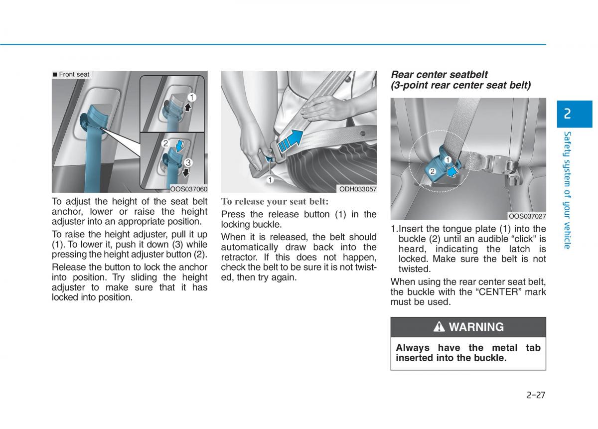 Hyundai Kona owners manual / page 46