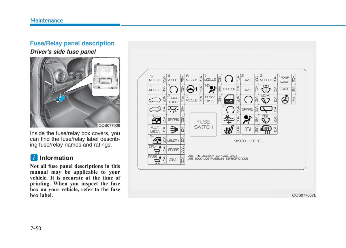 Hyundai Kona owners manual / page 462