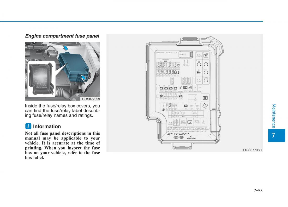 Hyundai Kona owners manual / page 467