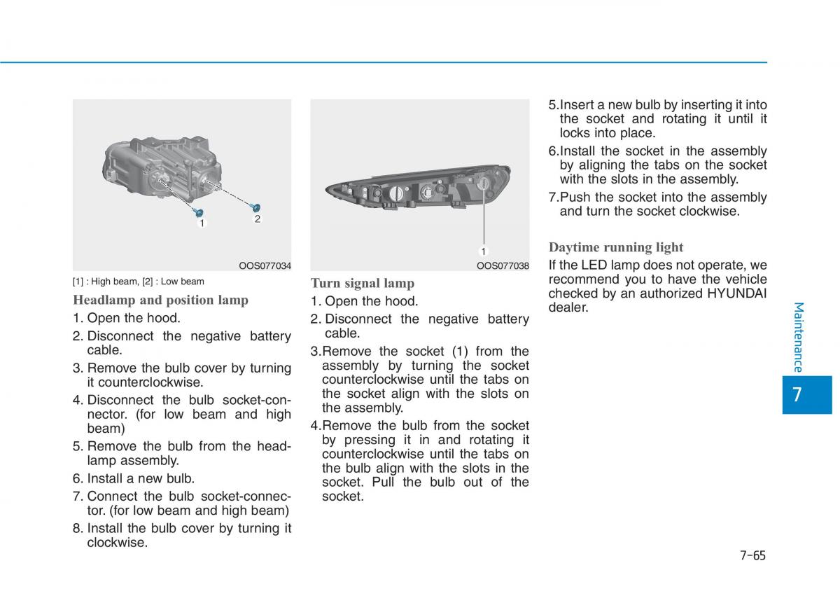 Hyundai Kona owners manual / page 477