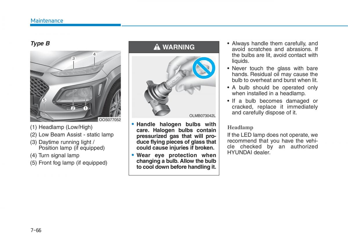 Hyundai Kona owners manual / page 478